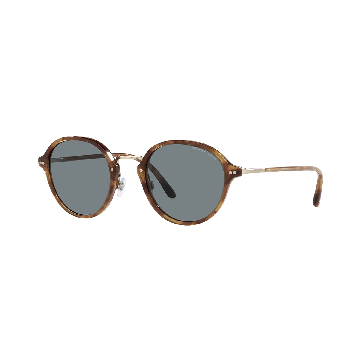 Giorgio Armani AR8139 51 Blue & Brown Tortoise Sunglasses | Sunglass Hut  Canada