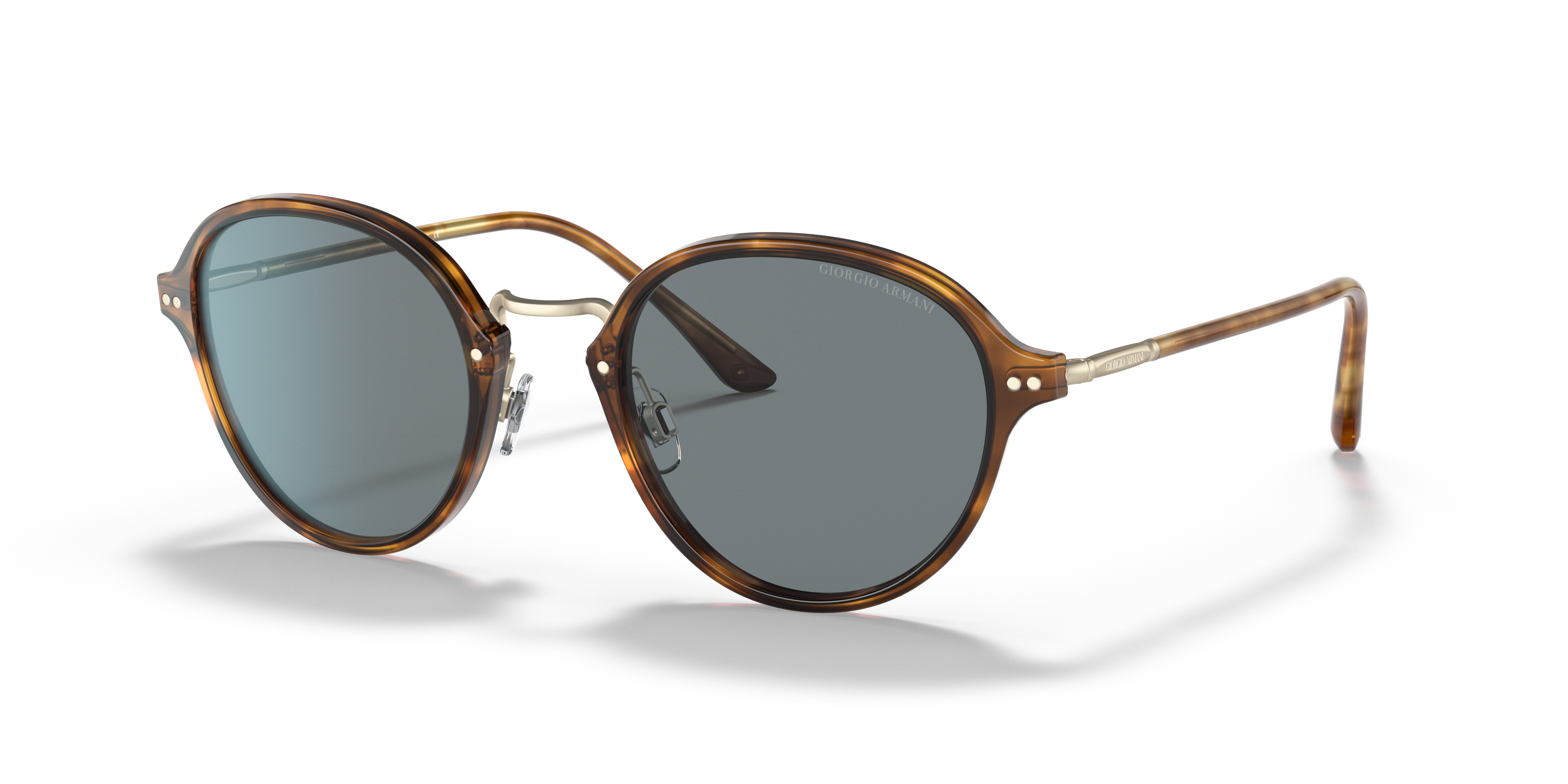 Giorgio Armani Round Frame Sunglasses - Farfetch