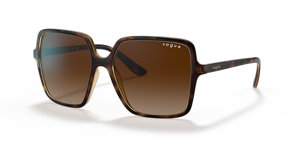Vogue Eyewear VO5352S 56 Brown Gradient & Dark Havana Sunglasses | Sunglass  Hut USA