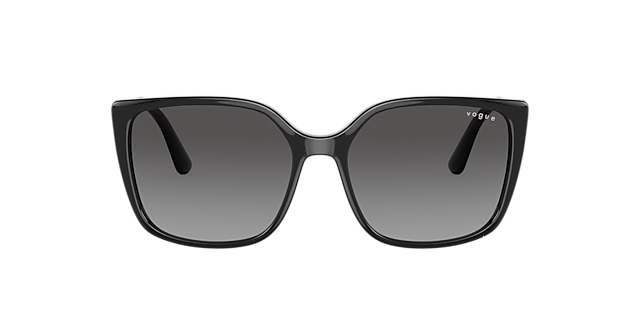 Sunglasses VO5453S - Transparent Bordeaux - Pink Gradient Dark Grey - Nylon  & Propionate