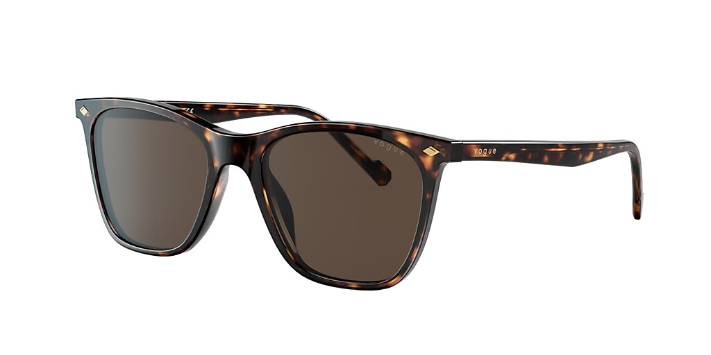 Vogue Eyewear VO5351S 54 Dark Brown & Dark Havana Sunglasses | Sunglass ...