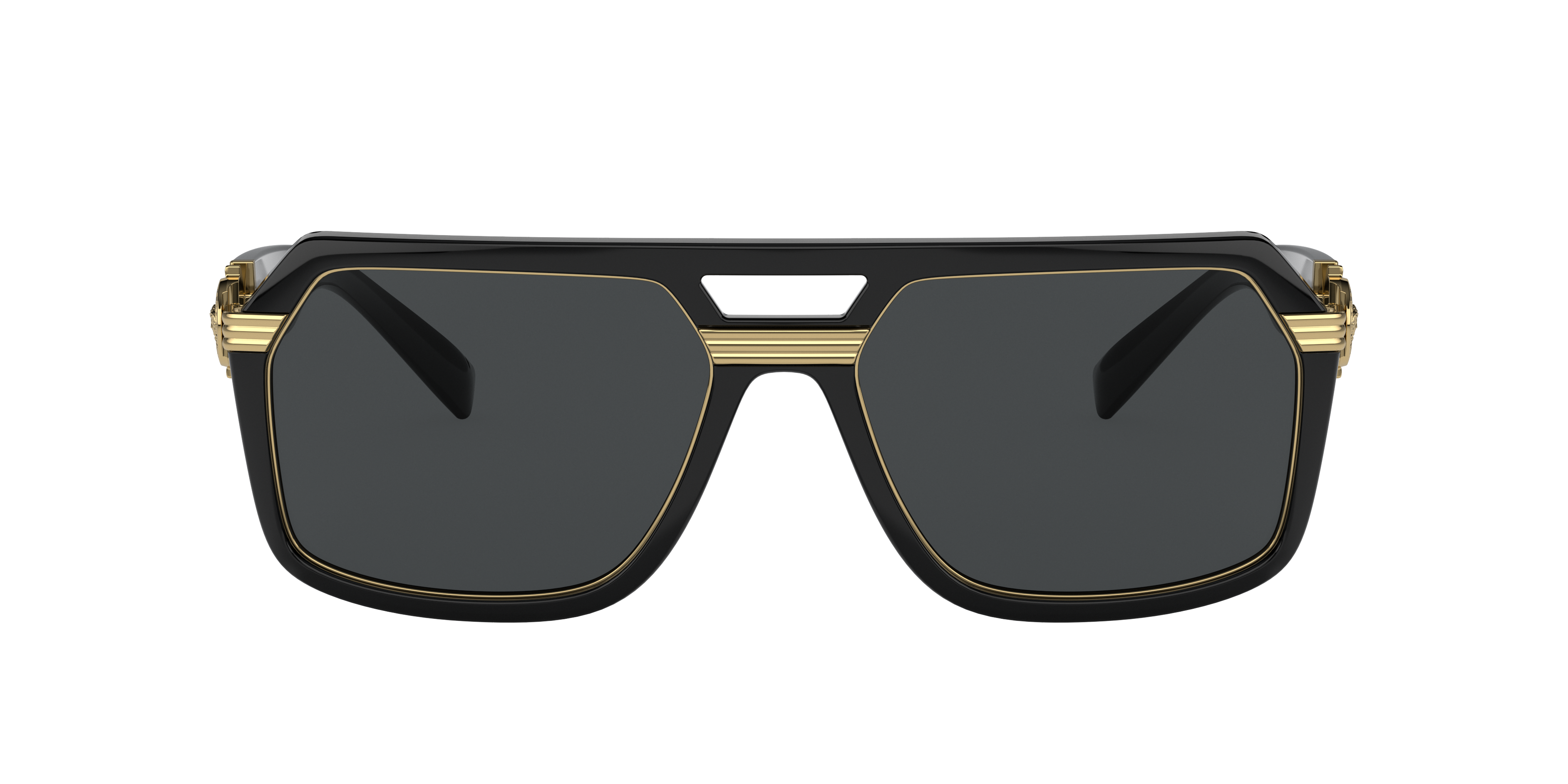 Shop Versace Man Sunglasses Ve4399 In Dark Grey