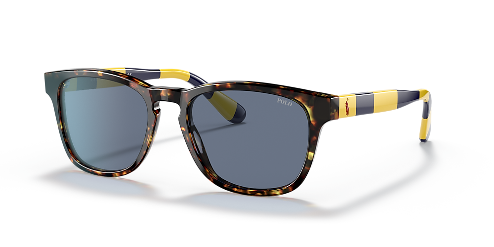 Polo Ralph Lauren PH4170 53 Dark Blue u0026 Shiny Antique Tortoise Sunglasses |  Sunglass Hut USA
