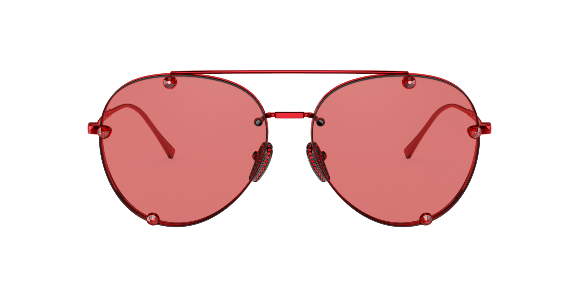 red colour sunglasses