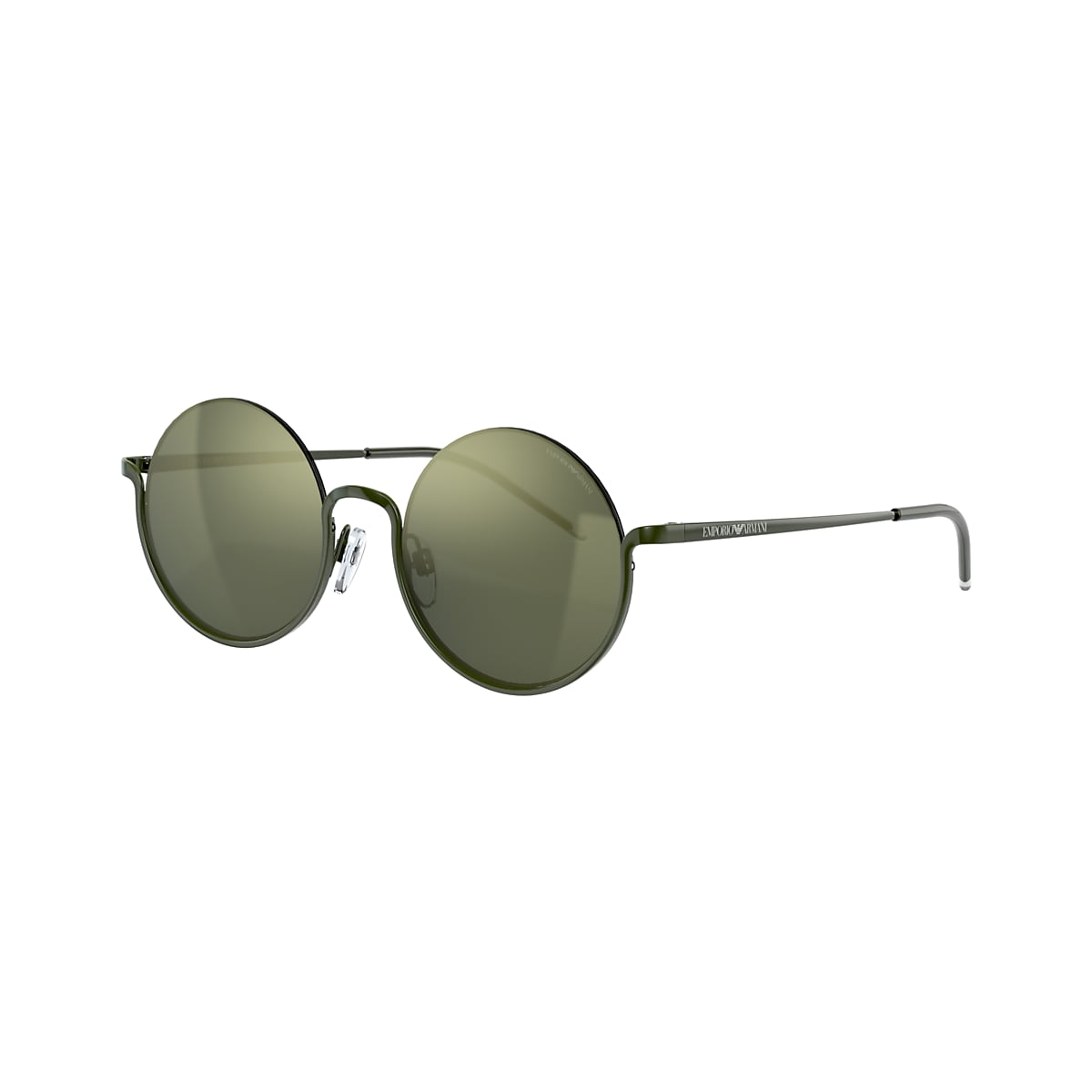 Emporio Armani EA2112 50 Mirror Green & Shiny Green Sunglasses | Sunglass  Hut USA