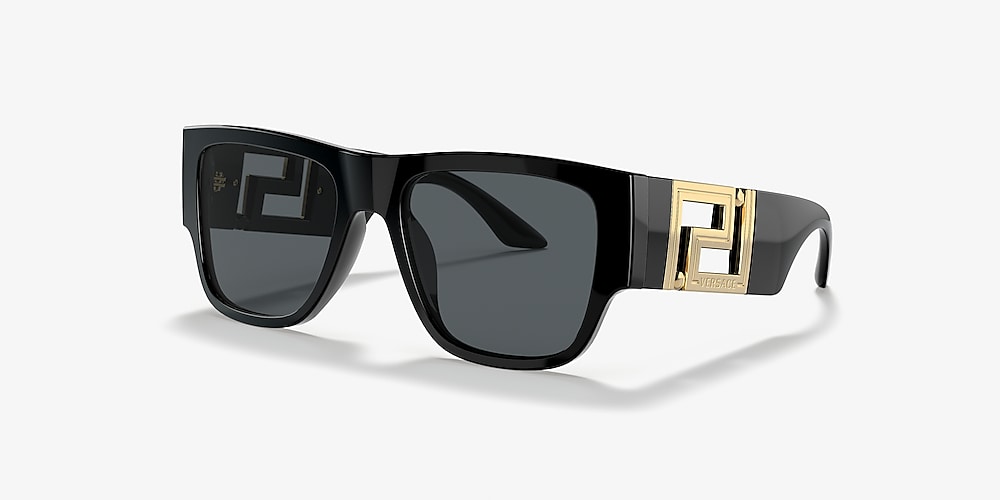 Aanstellen Eigenlijk verfrommeld Versace VE4403 57 Dark Grey & Black Sunglasses | Sunglass Hut USA