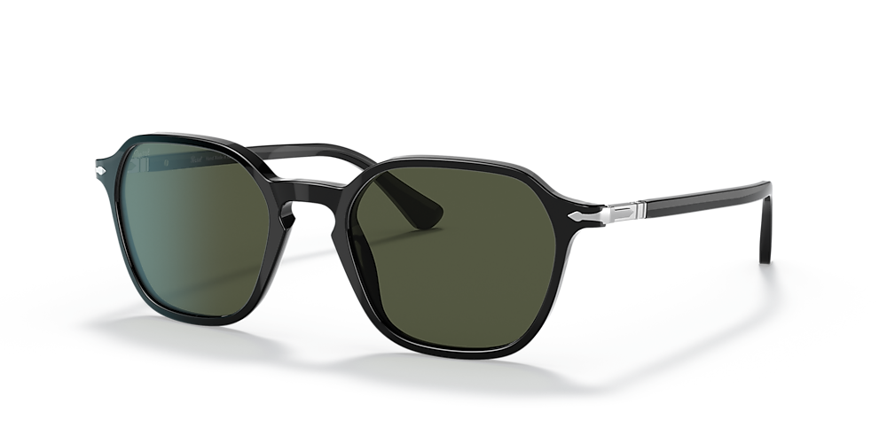 Persol PO3256S 51 Green & Black Sunglasses | Sunglass Hut Canada