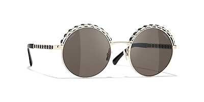 Chanel mens best sale sunglasses round