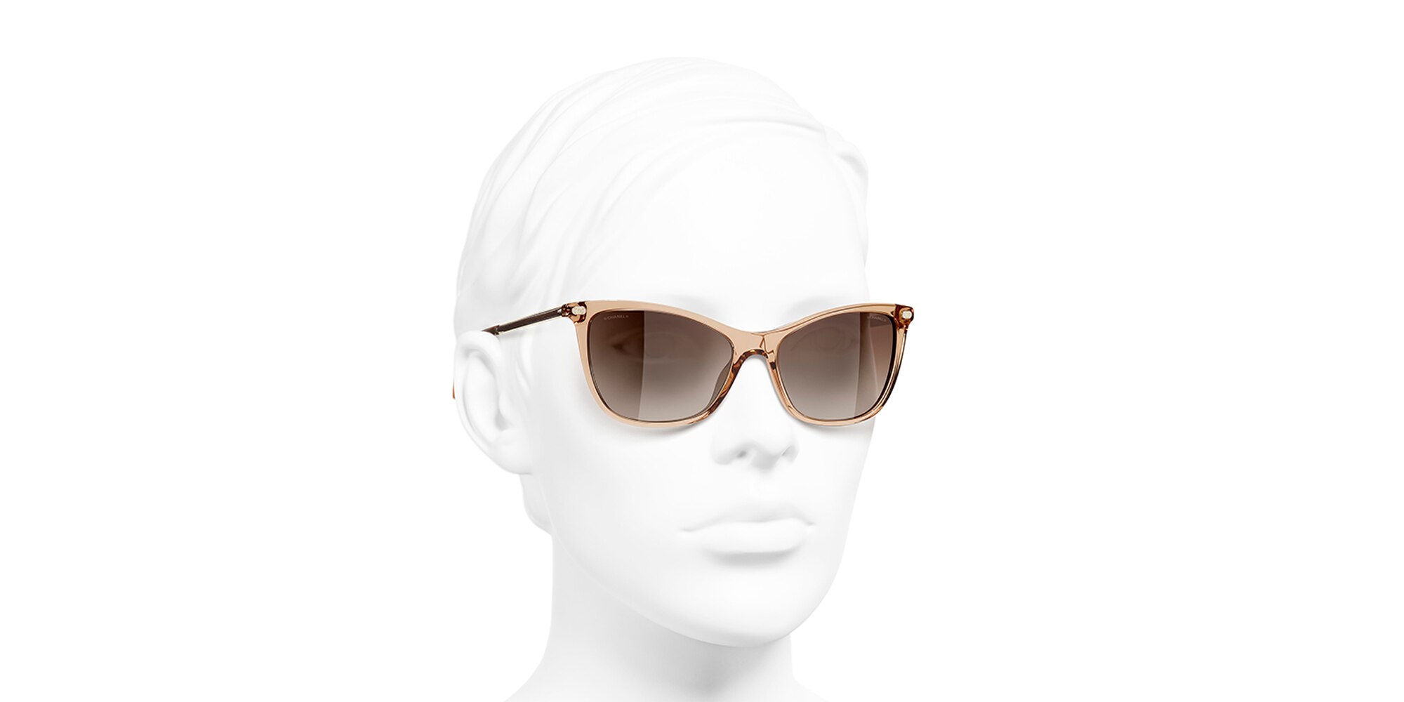 chanel transparent glasses