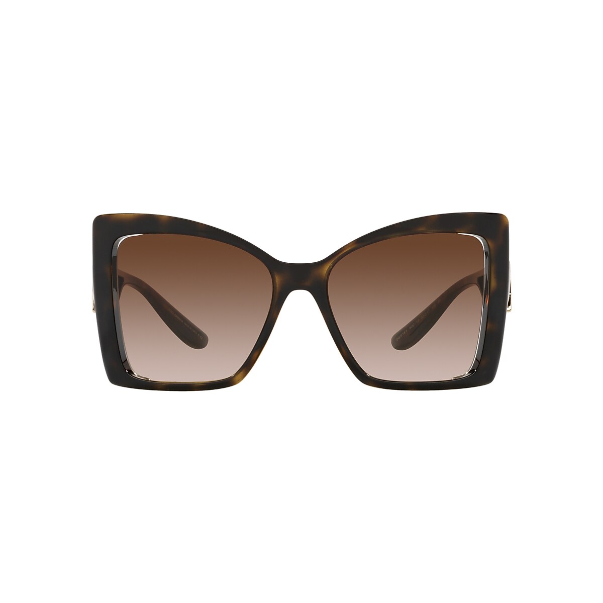Dolce&Gabbana DG6141 55 Brown Gradient & Havana Sunglasses | Sunglass Hut  Australia