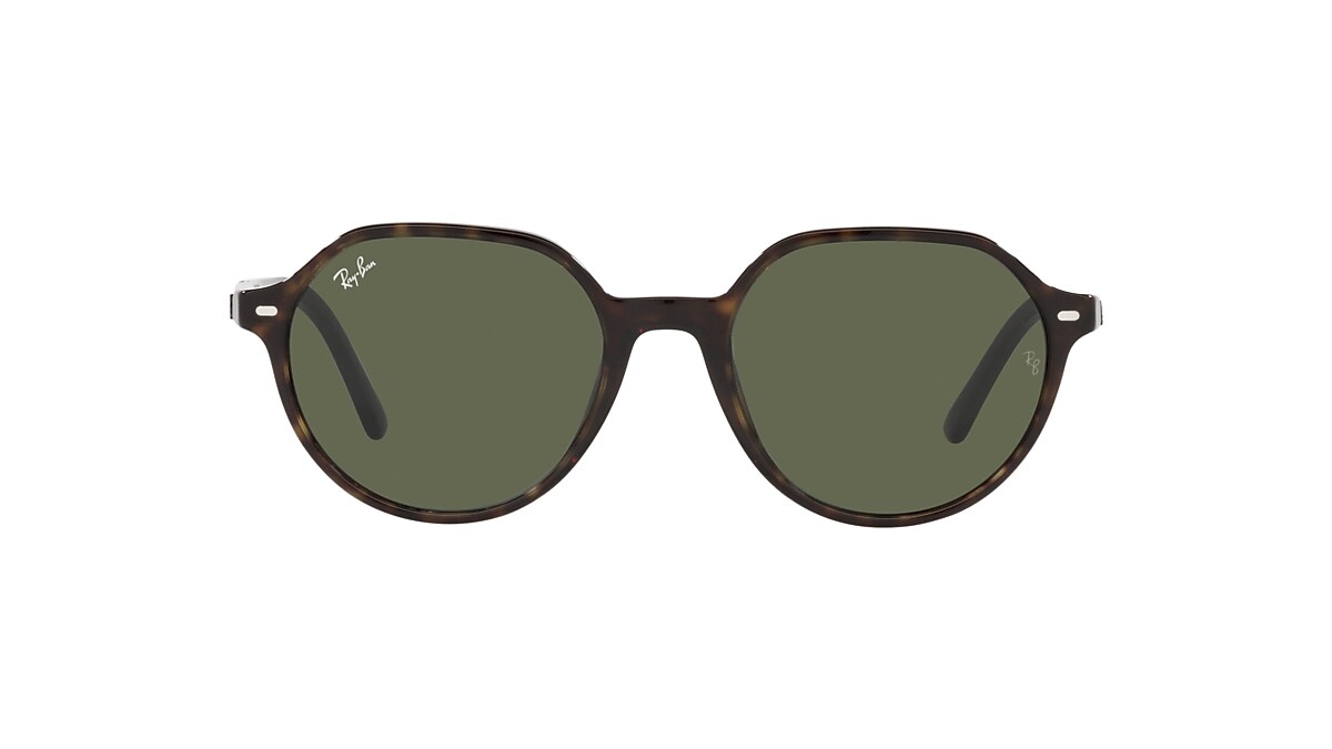 Ray-Ban RB2195 Thalia 53 Green & Havana Sunglasses | Sunglass Hut USA