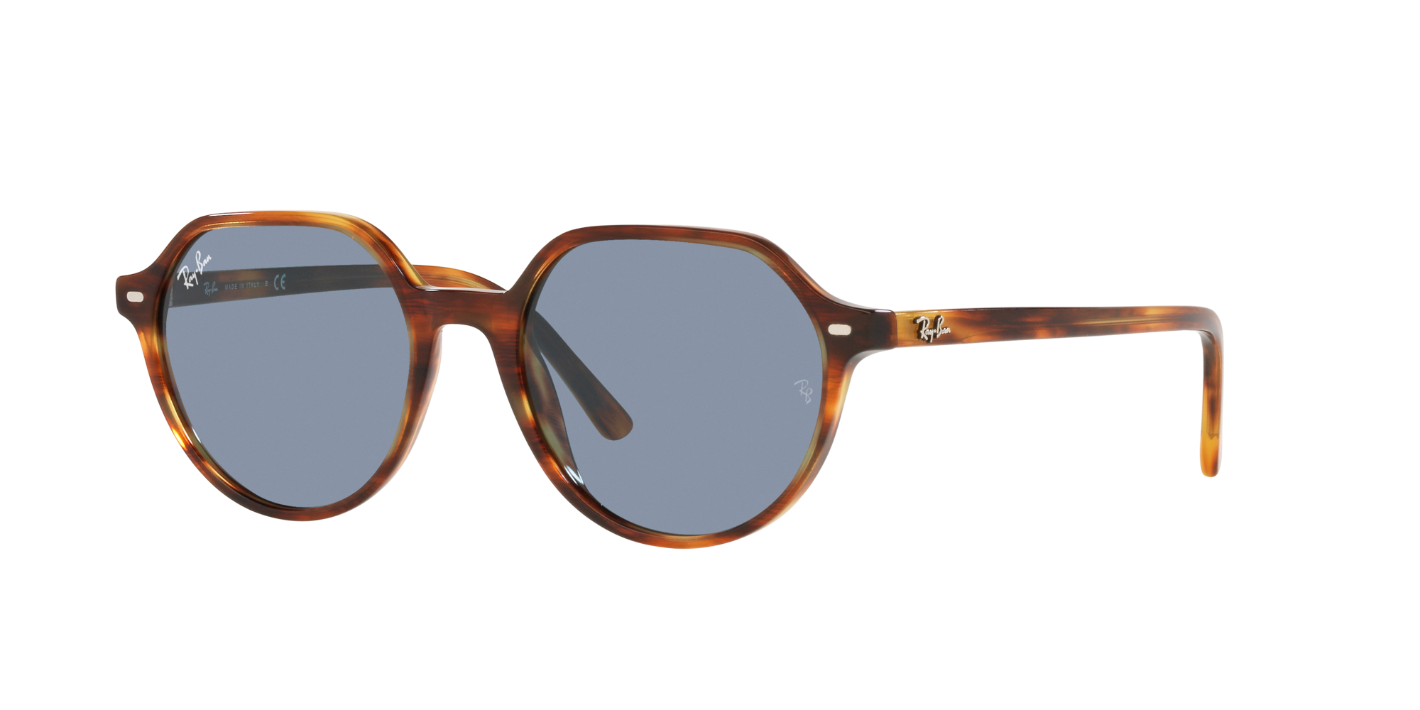 Ray-Ban RB2195 Thalia 53 Blue \u0026 Tortoise Sunglasses | Sunglass Hut USA