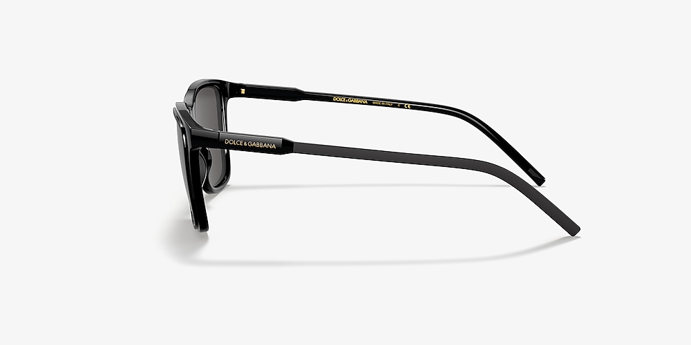 skade ildsted rødme Dolce&Gabbana DG6145 54 Grey-Black & Black Sunglasses | Sunglass Hut USA