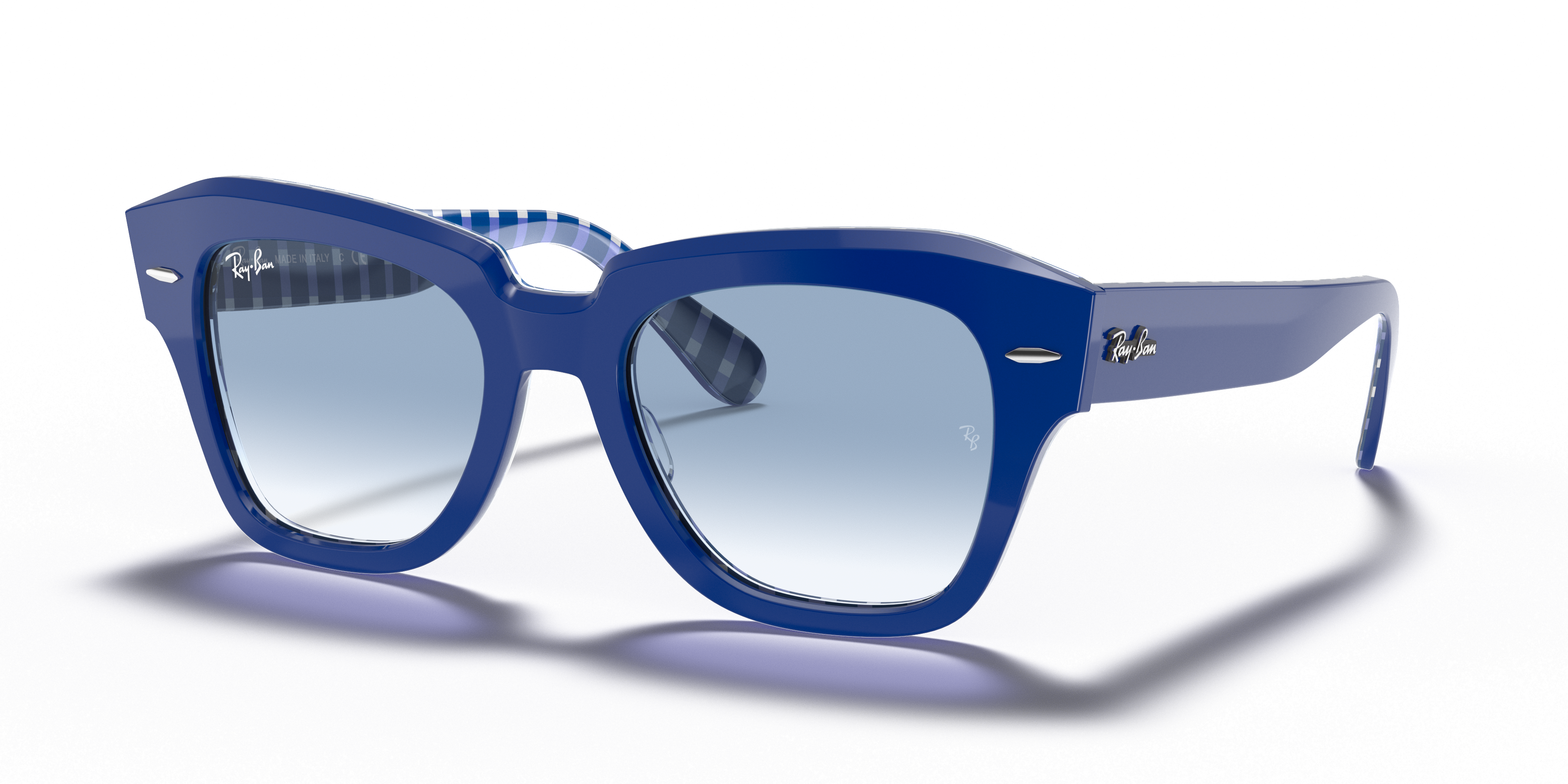 ray ban navy blue sunglasses