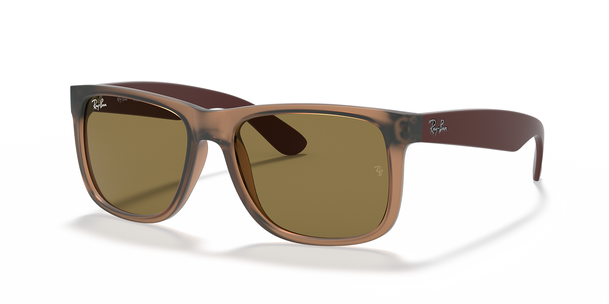 RayBan RB4165 Justin Color Mix 54 Dark Brown & Transparent Brown