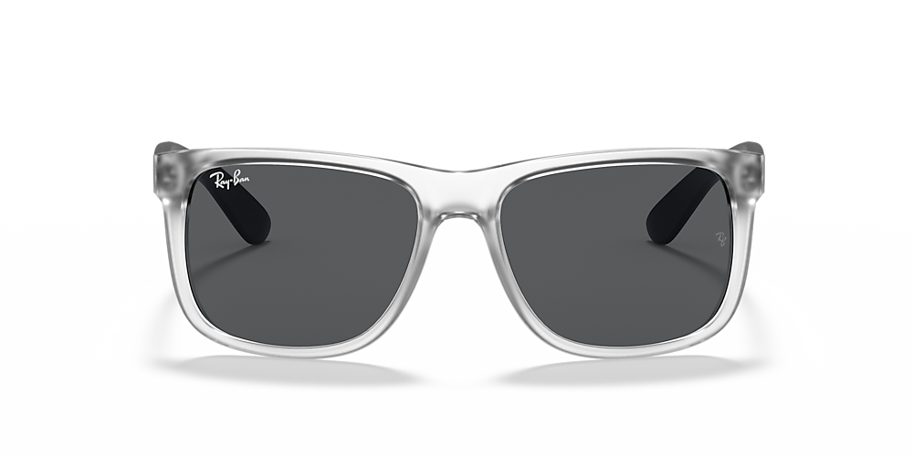 Ray-Ban RB4165 Justin Color Mix 54 Grey & Transparent Sunglasses