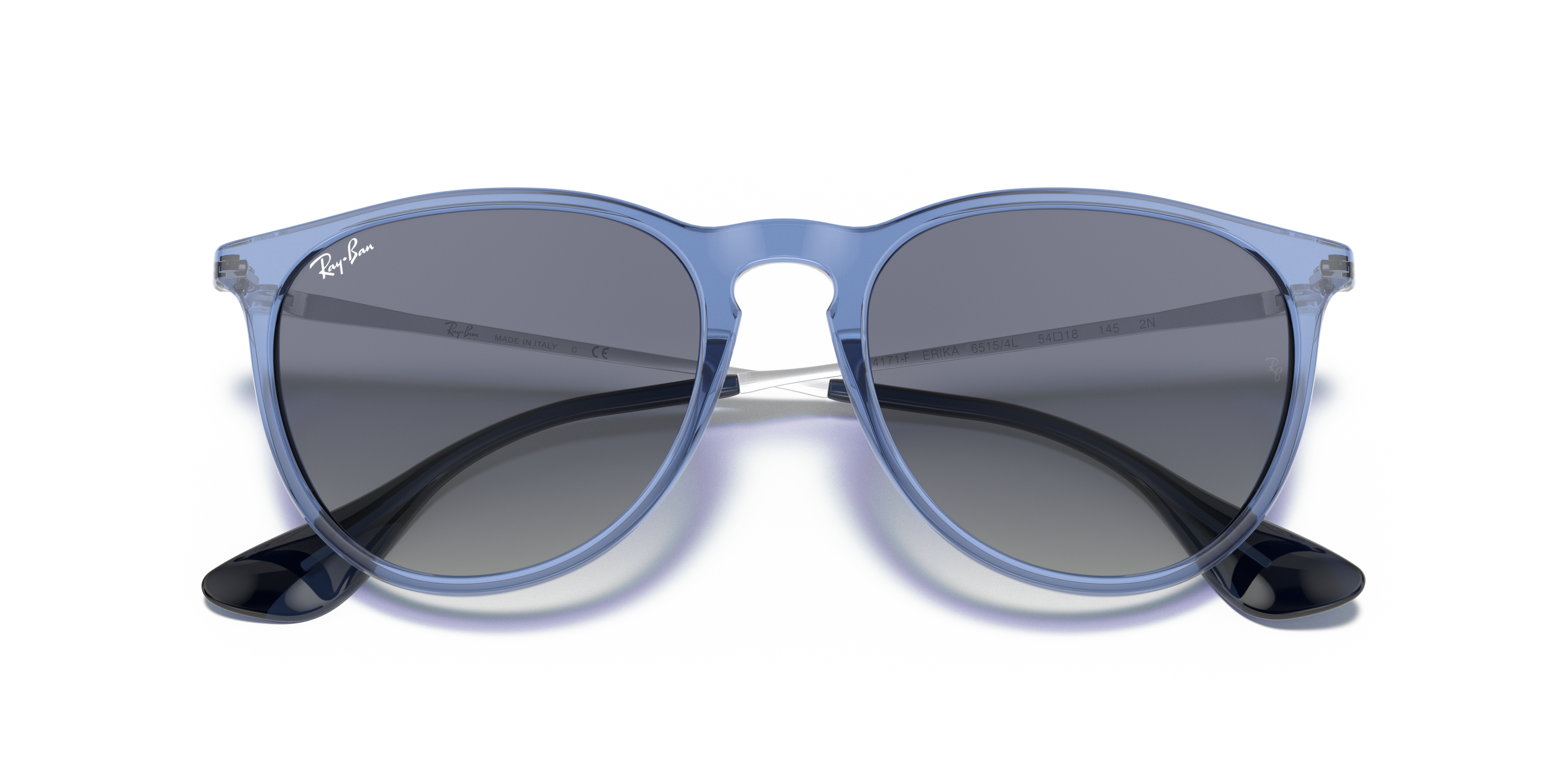 ray ban transparent blue