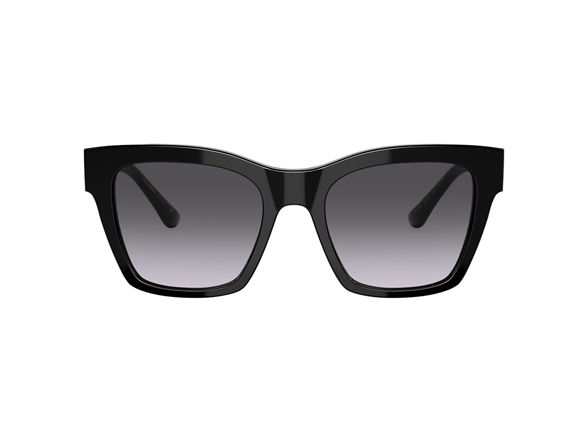 Dolce&Gabbana DG4384 53 Grey Gradient & Black Sunglasses