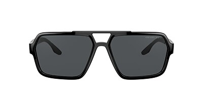 Prada Linea Rossa PS 01XS 59 Polarized Dark Grey Black Polarised