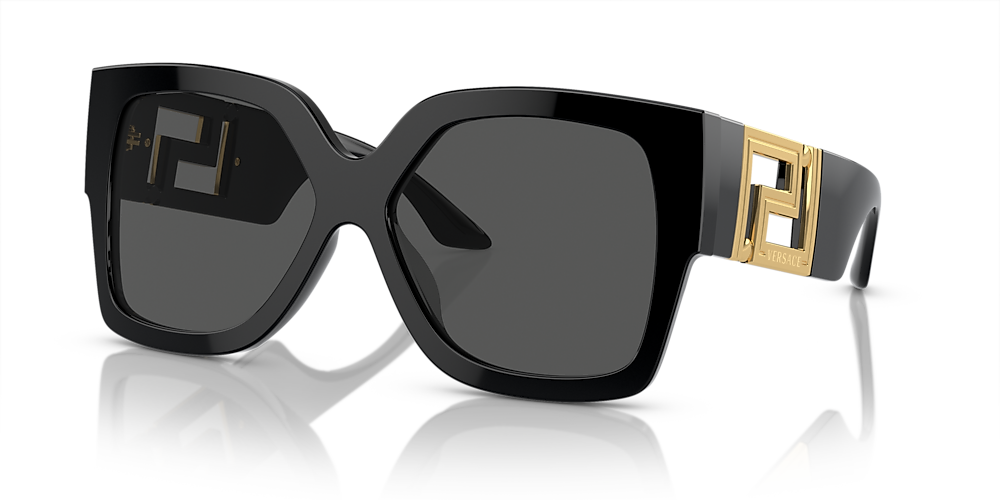 Versace VE4402 59 Dark Grey & Black Sunglasses | Sunglass Hut 