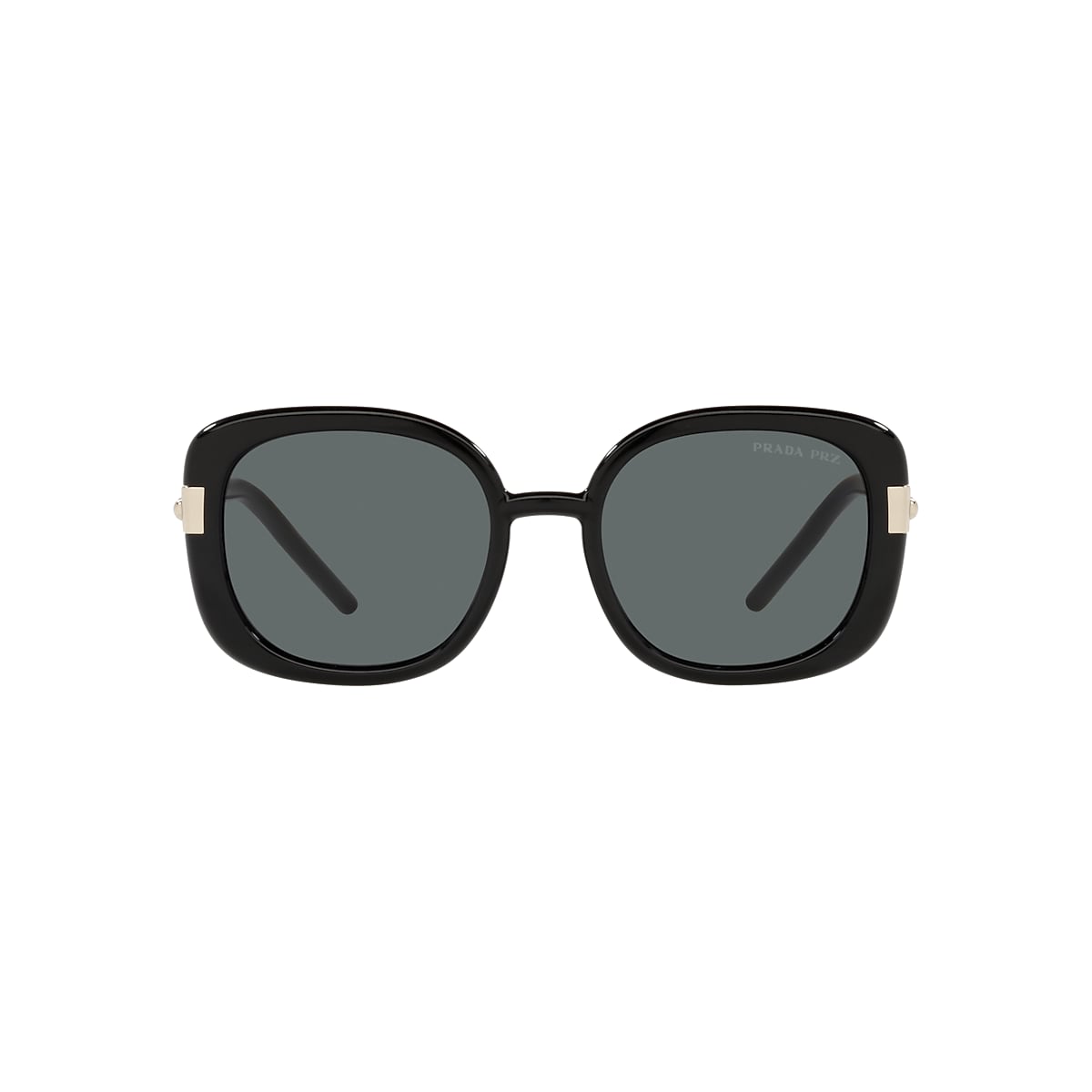 Prada PR 04WS 53 Polar Dark Grey & Black Polarized Sunglasses | Sunglass  Hut USA