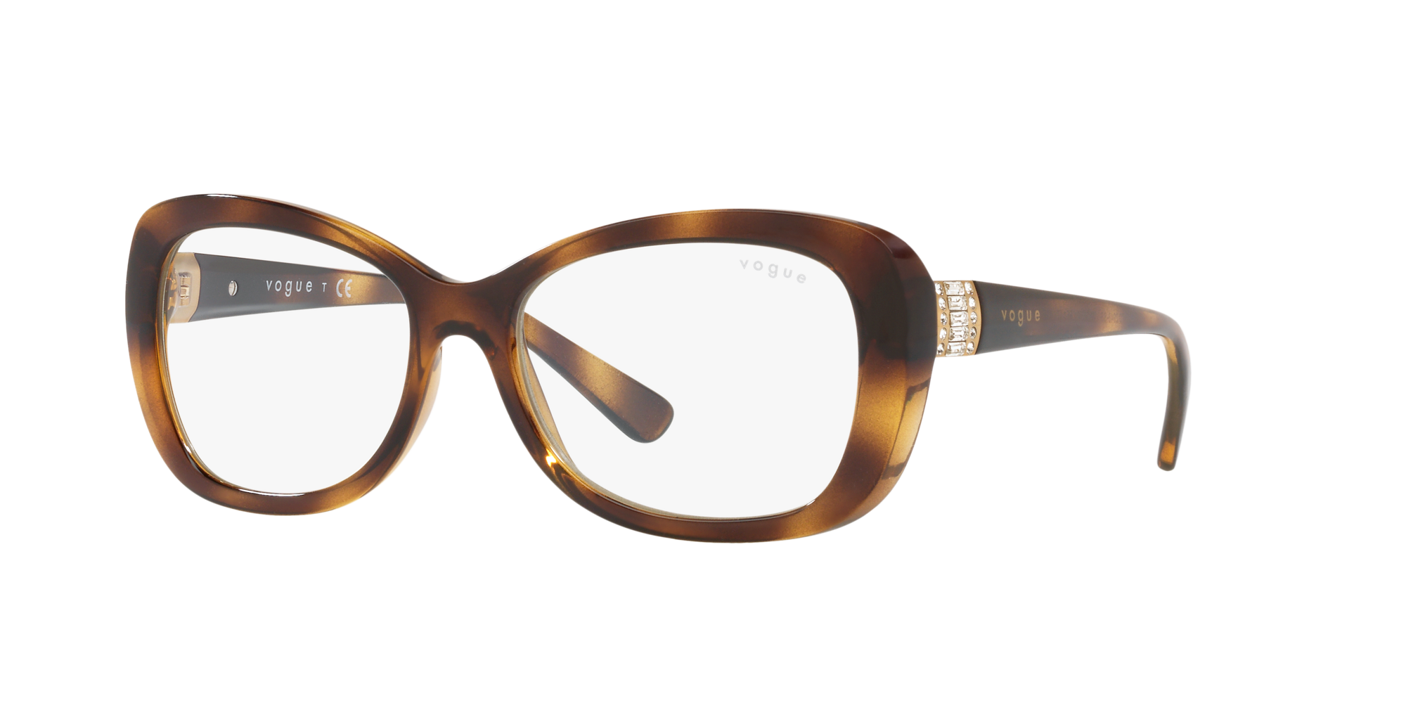 Vogue Eyewear VO4232S 53 Grey Gradient Dark Blue & Pale Gold Sunglasses | Sunglass  Hut USA