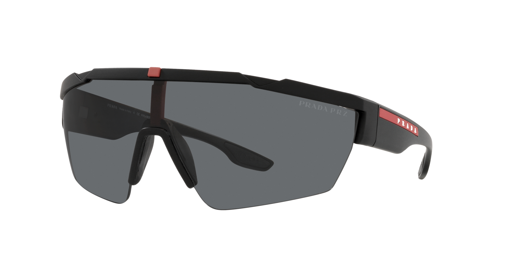 Prada Linea Rossa PS 10WS TWK02G Wayfarer Polarized Sunglasses