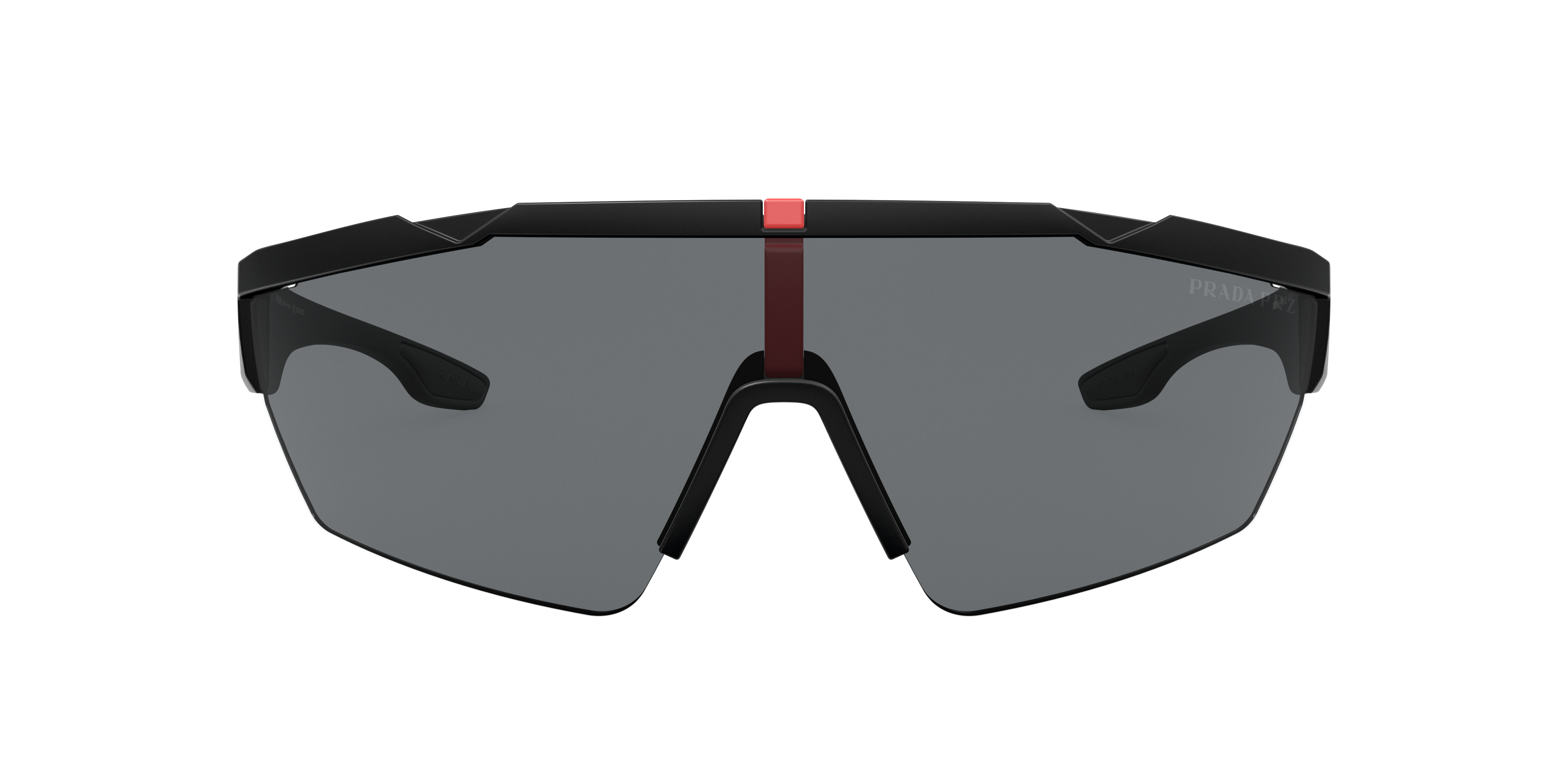 Shop Prada Linea Rossa Man Sunglasses Ps 03xs In Polarized Grey