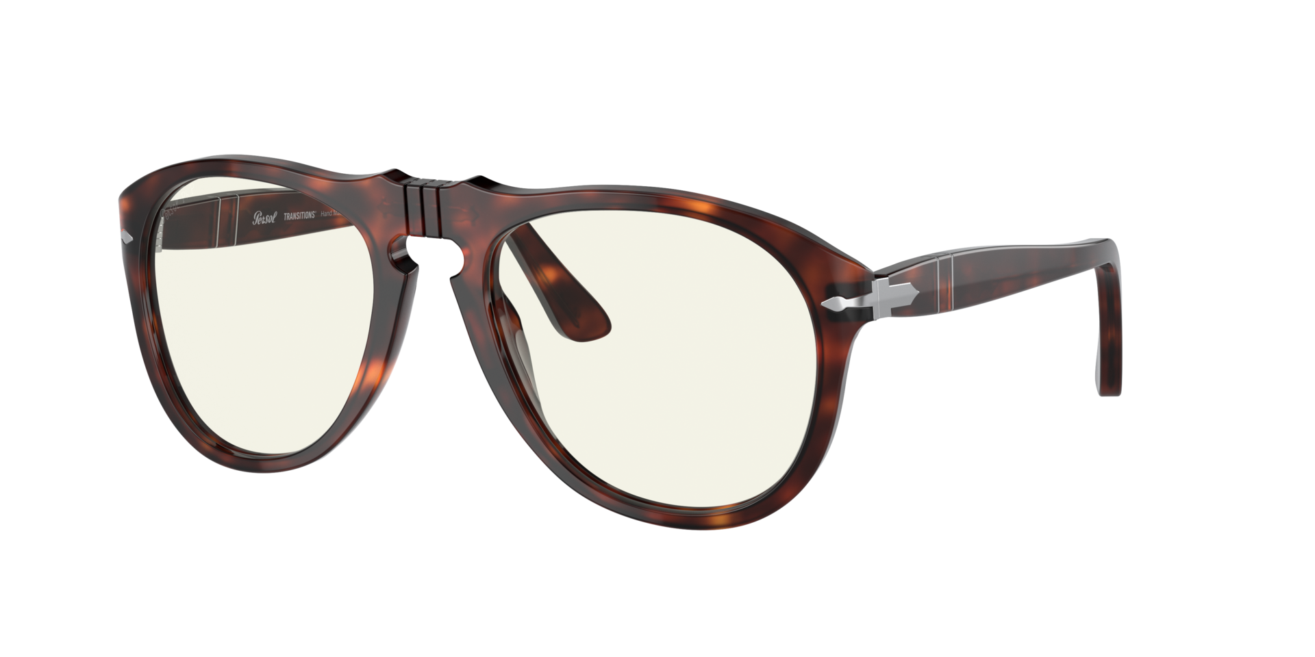 Persol Man Sunglass PO0649 649 - Photochromic - Frame color: Havana, Lens color: Photochromic Clear to Grey with Blue Light Filter