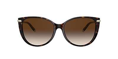 Tiffany & Co. TF4178 57 Brown Gradient & Havana Sunglasses