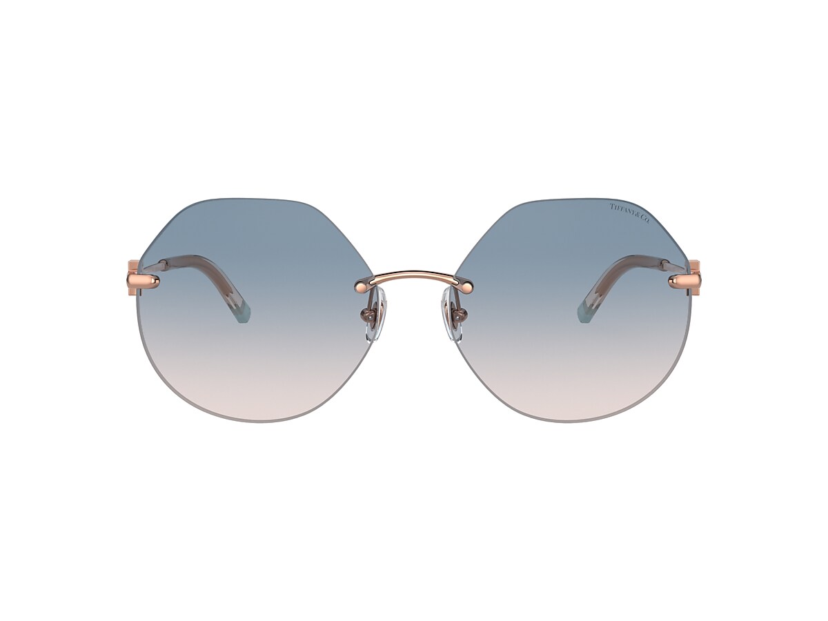 Tiffany & Co. TF3077 60 Blue & Rubedo Sunglasses | Sunglass Hut 