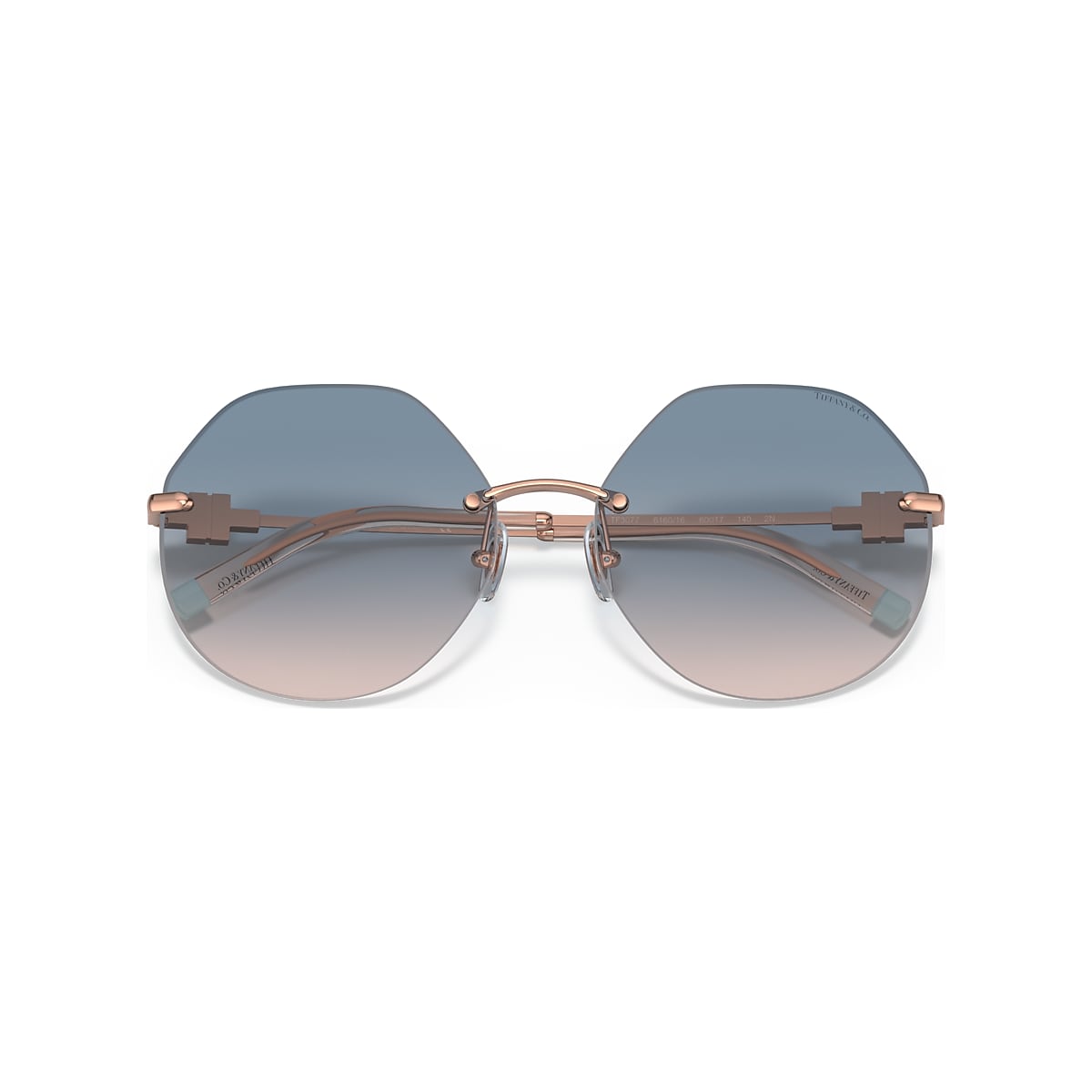 Tiffany & Co. TF3077 60 Blue & Rubedo Sunglasses | Sunglass Hut USA
