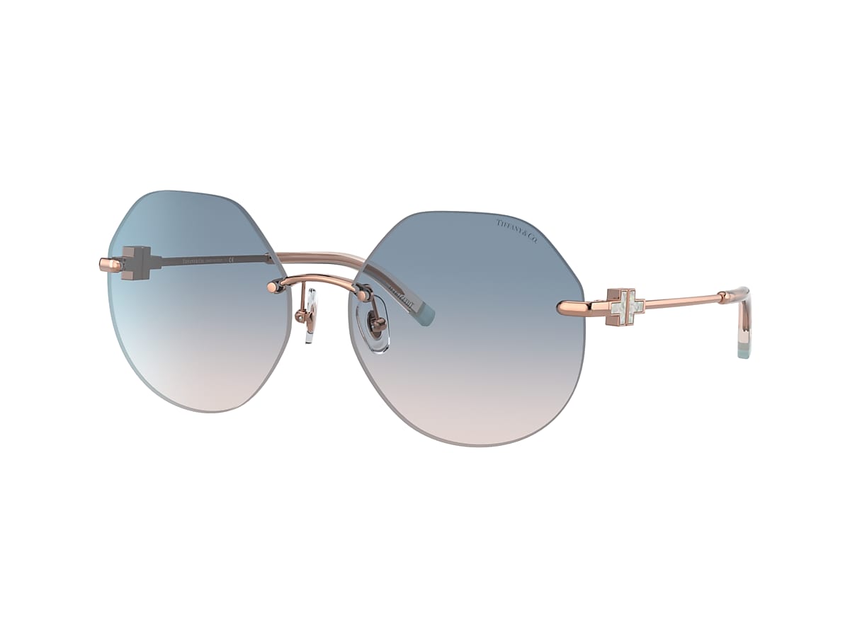 Tiffany & Co. TF3077 60 Blue & Rubedo Sunglasses | Sunglass Hut