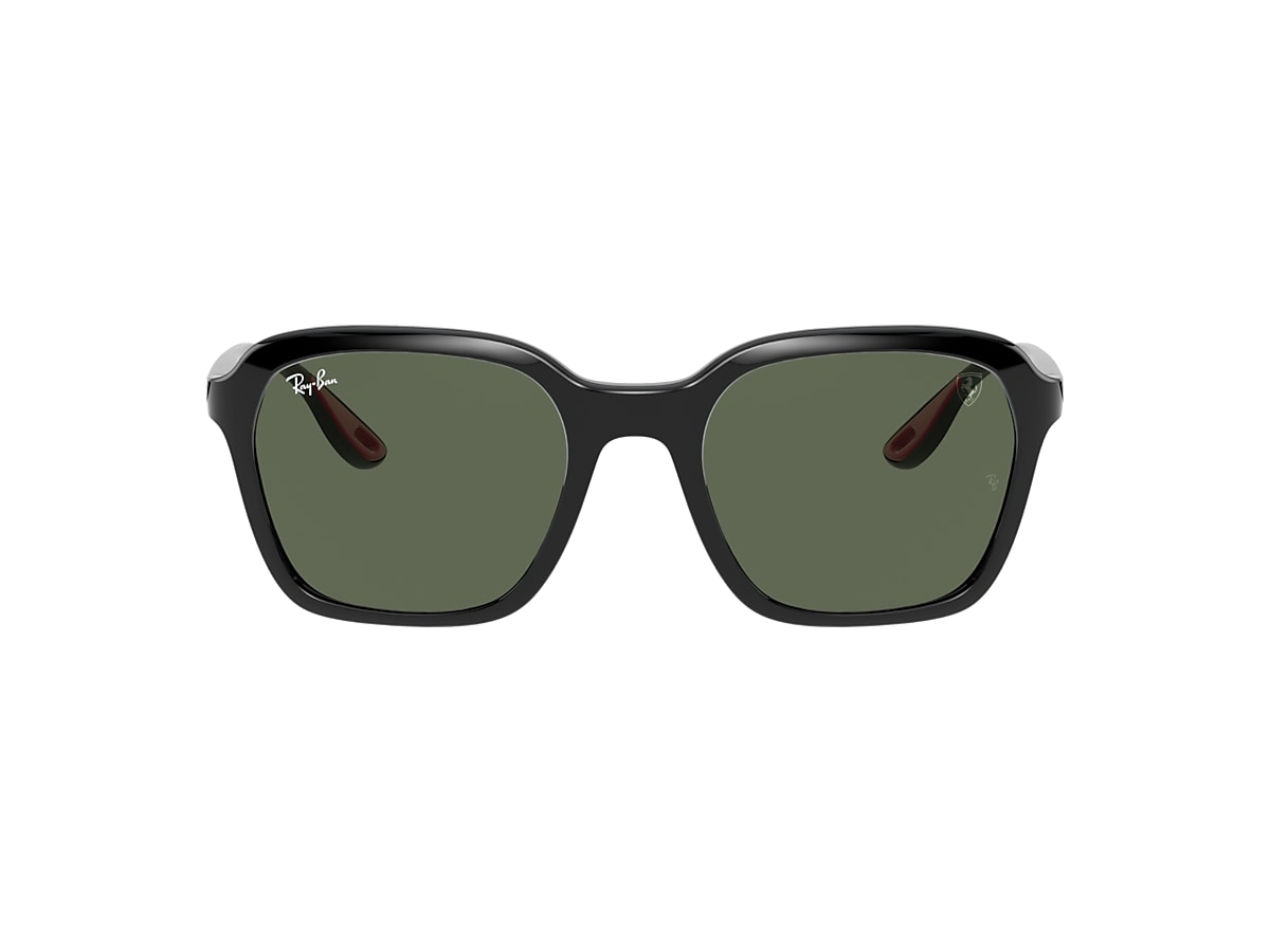 Ray-Ban RB4343M Scuderia Ferrari Collection 52 Green Classic & Black  Sunglasses | Sunglass Hut USA