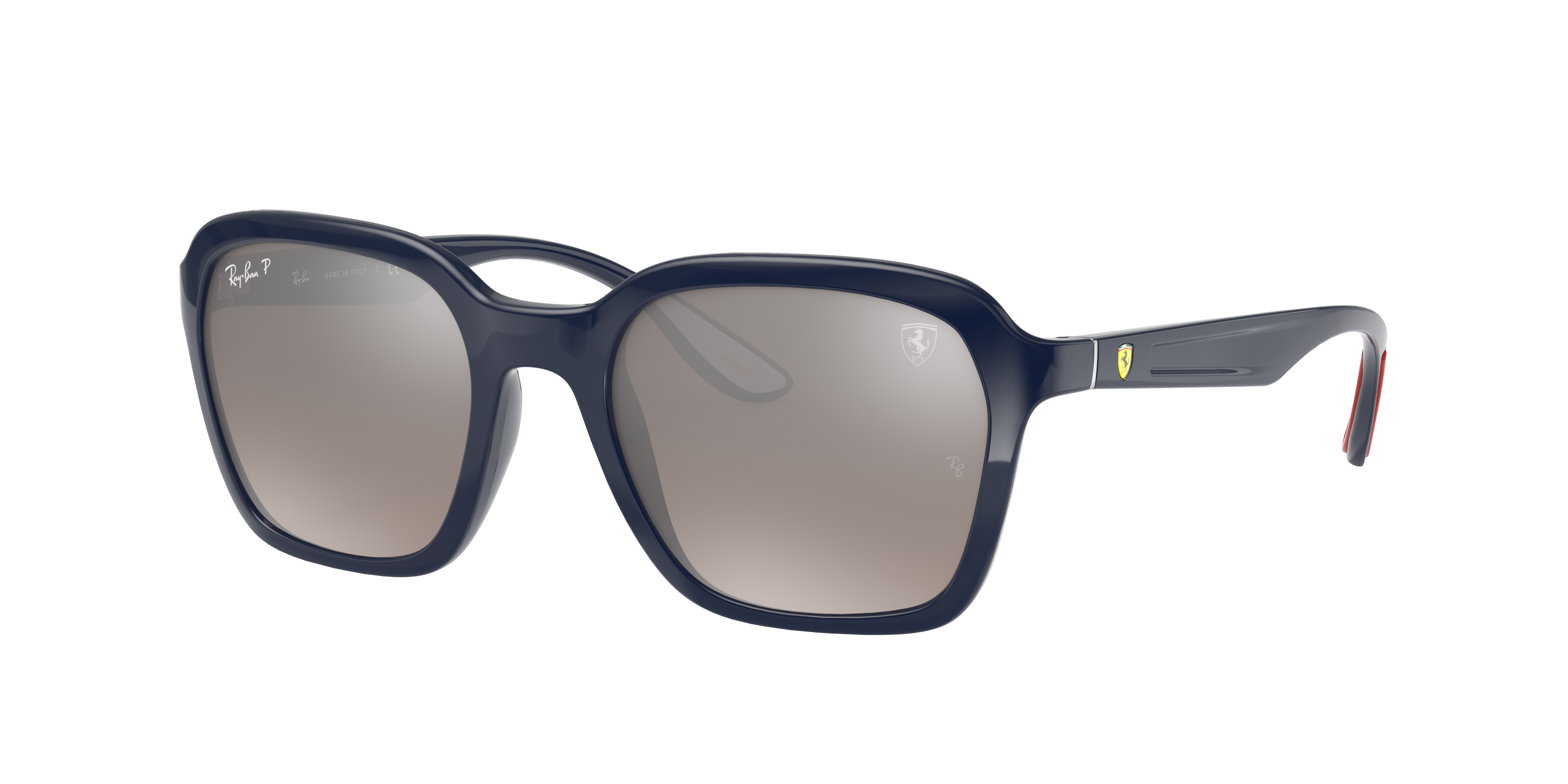 Ray Ban Ray In Silver Mirror Chromance
