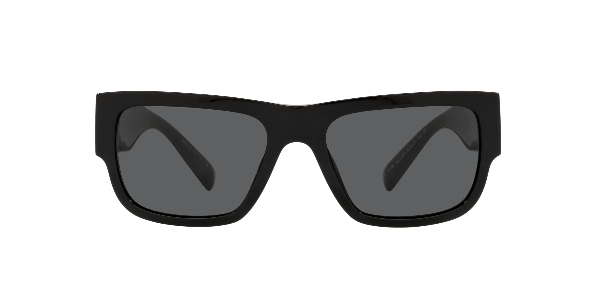 Shop Versace Man Sunglass Ve4406 In Dark Grey