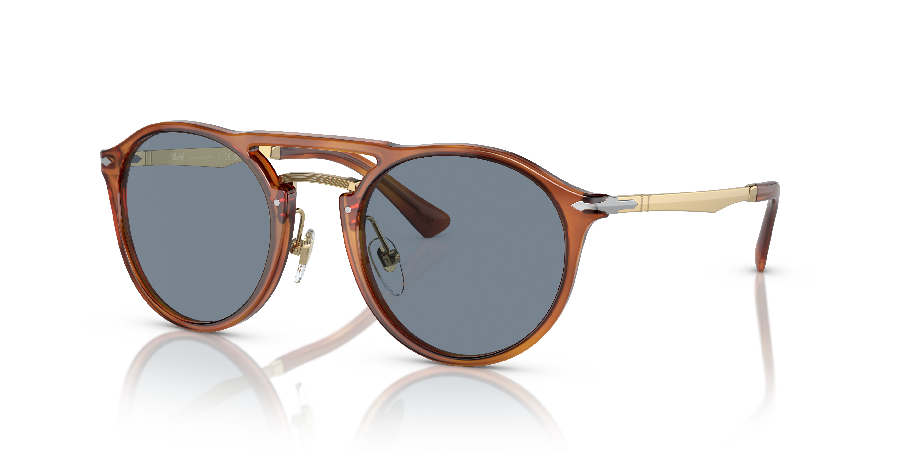 Persol PO3264S 50 Hellblau und Terra Di Siena Sonnenbrillen | Sunglass Hut  Deutschland