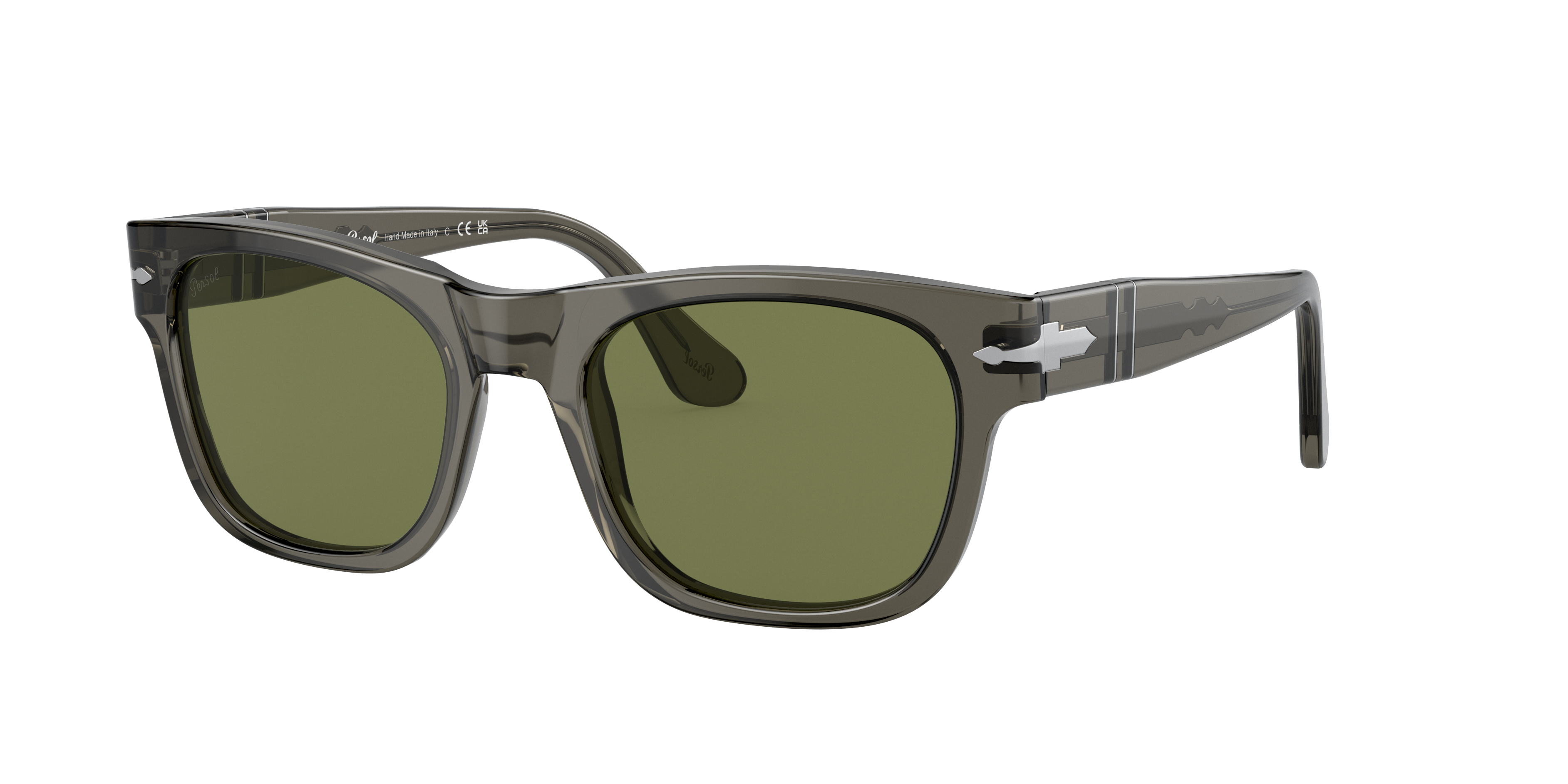 Persol Unisex Sunglass Po3269s In Light Green