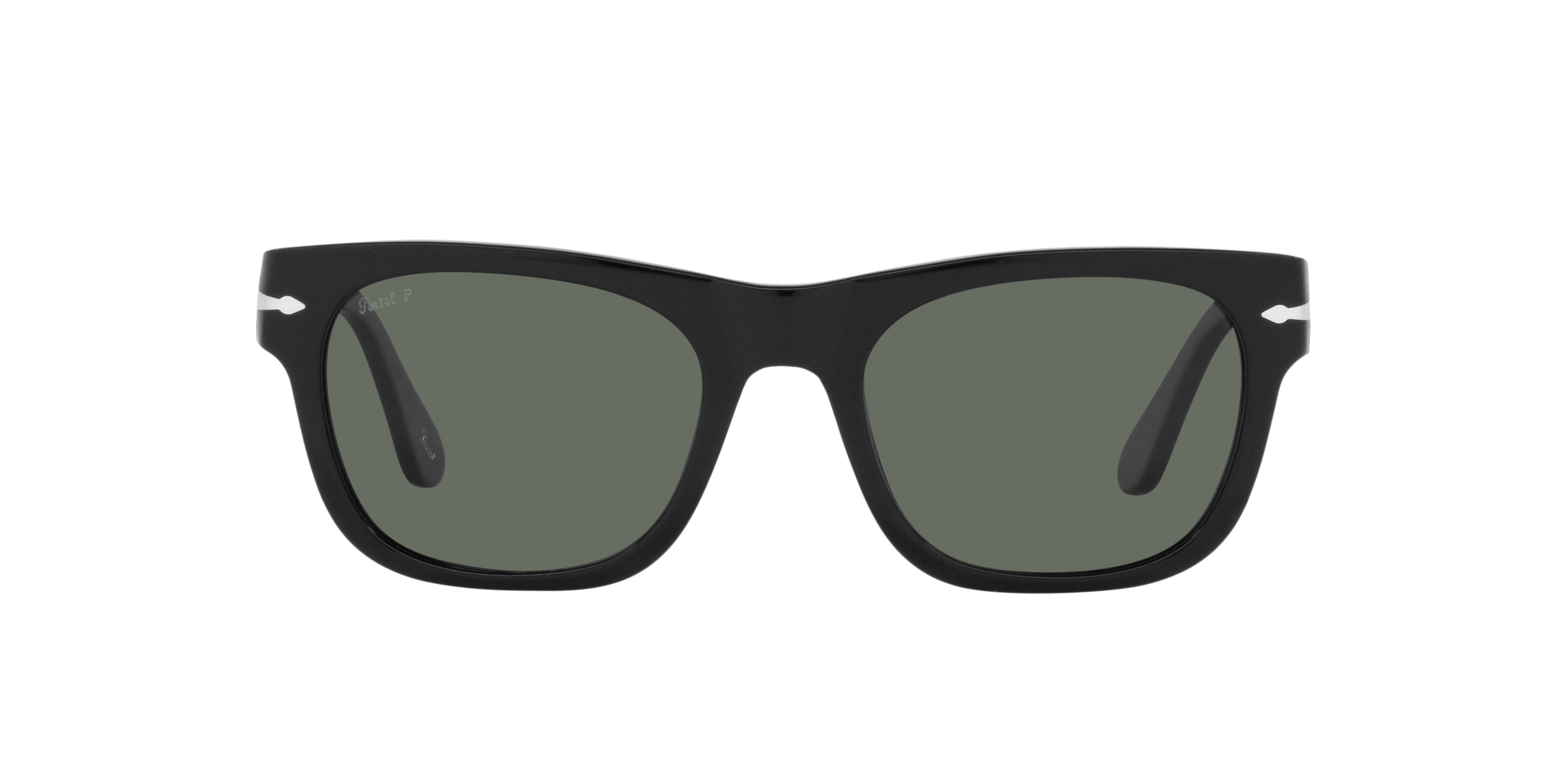 Persol Unisex Sunglass Po3269s In Polarized Green