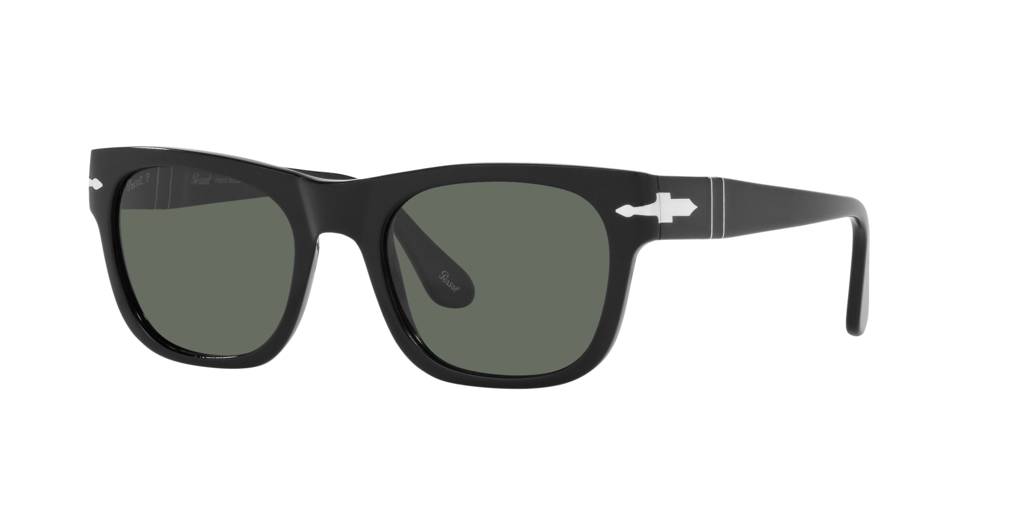 Persol Unisex Sunglass Po3269s In Polarized Green