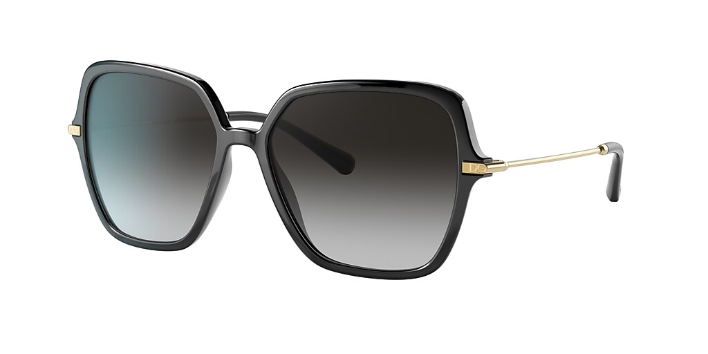 Dolce&Gabbana DG6157 57 Grey Gradient & Black Sunglasses Sunglass Hut
