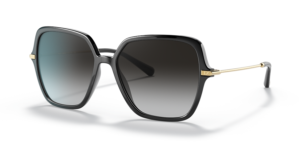 Dolce&Gabbana DG6157 57 Grey Gradient & Black Sunglasses | Sunglass Hut USA