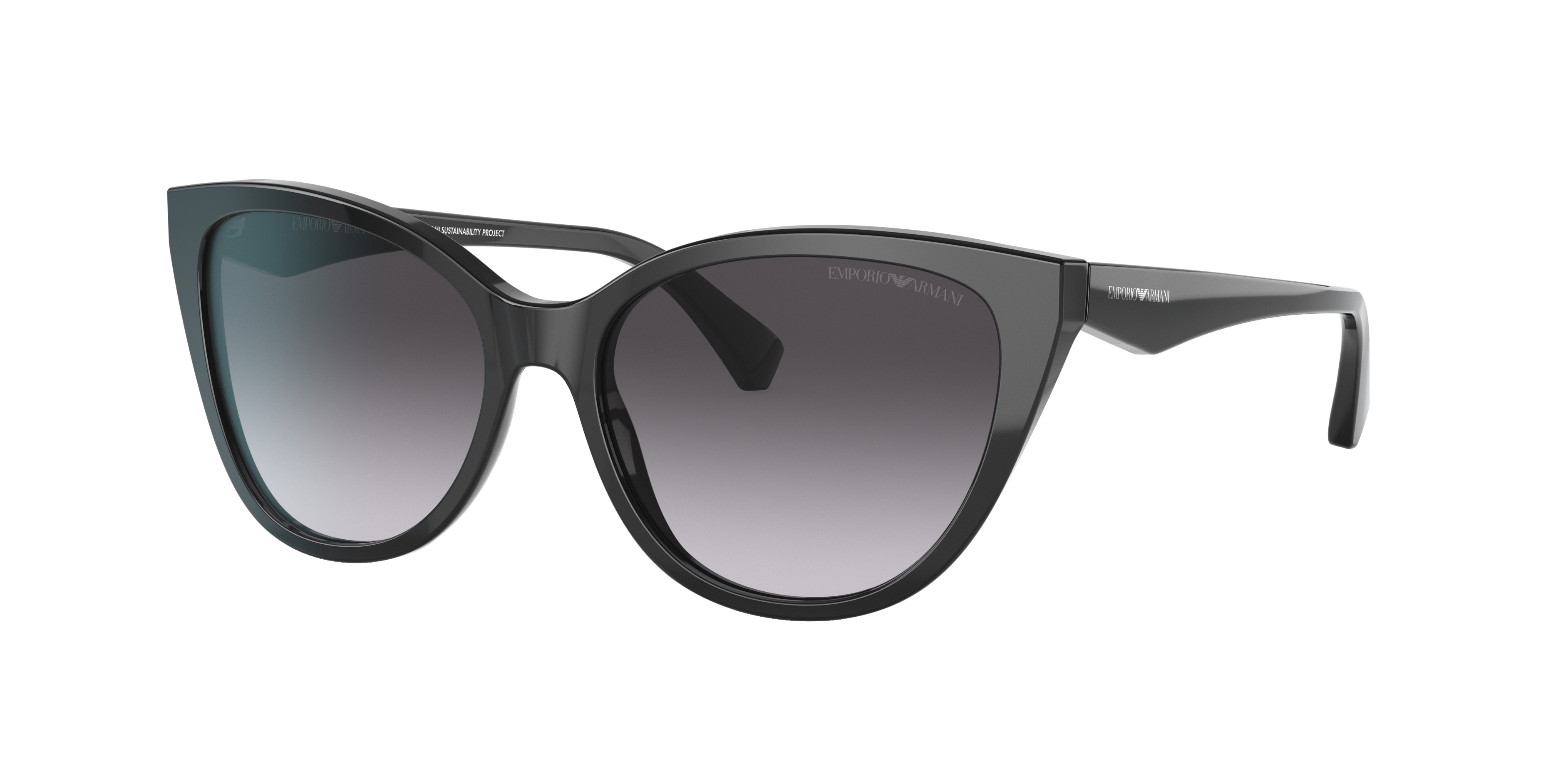 Emporio Armani Woman Sunglasses Ea4162 In Gradient Grey