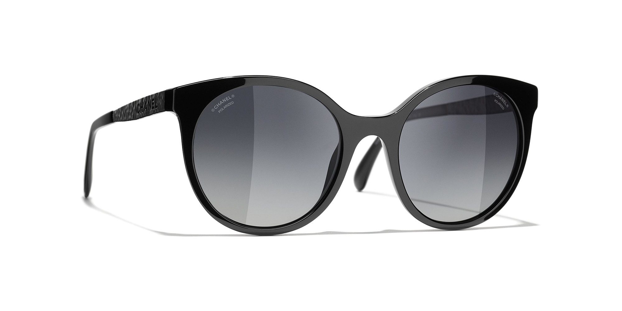 ladies black chanel sunglasses