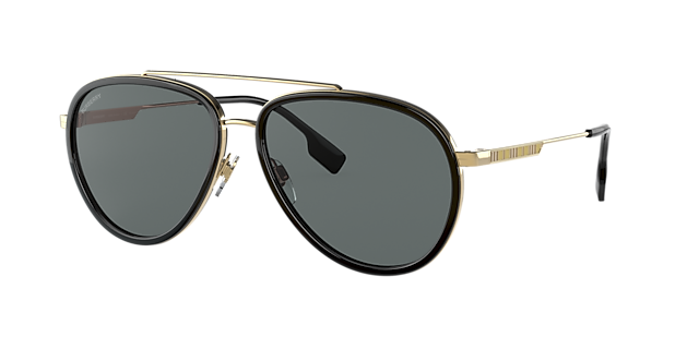 Burberry Men's Polarized Sunglasses, BE3125 Oliver - Macy's