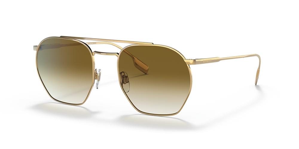 Burberry BE3126 Ramsey 53 Green Gradient & Gold Sunglasses | Sunglass Hut  Australia
