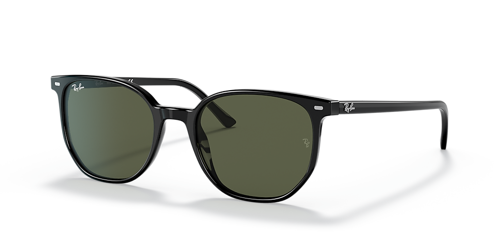 Ray-Ban RB2197 Elliot 52 Green & Black Sunglasses | Sunglass Hut