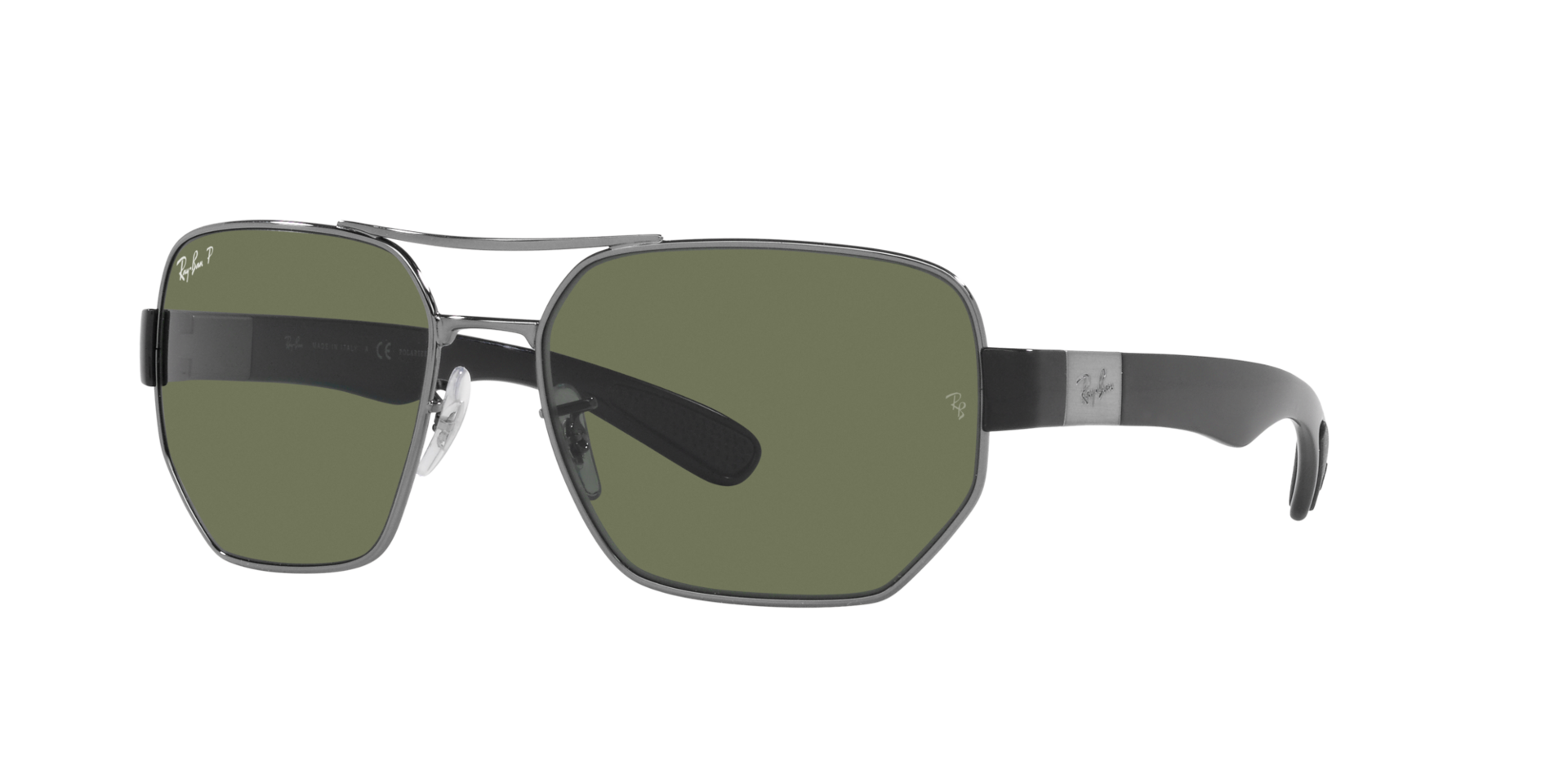 Ray-Ban RB3672 60 Dark Green Polarized 