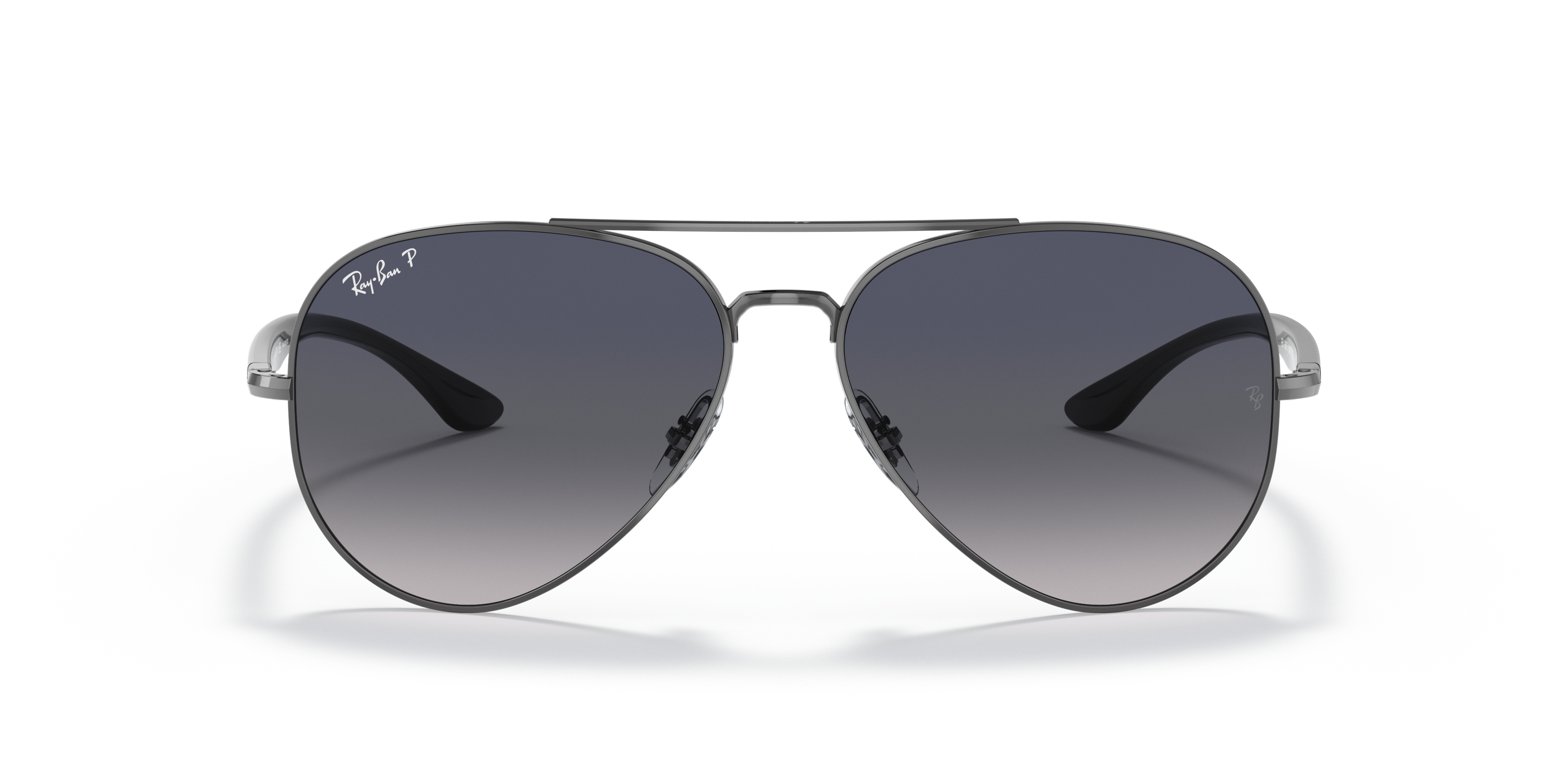 ray ban blue gray lens