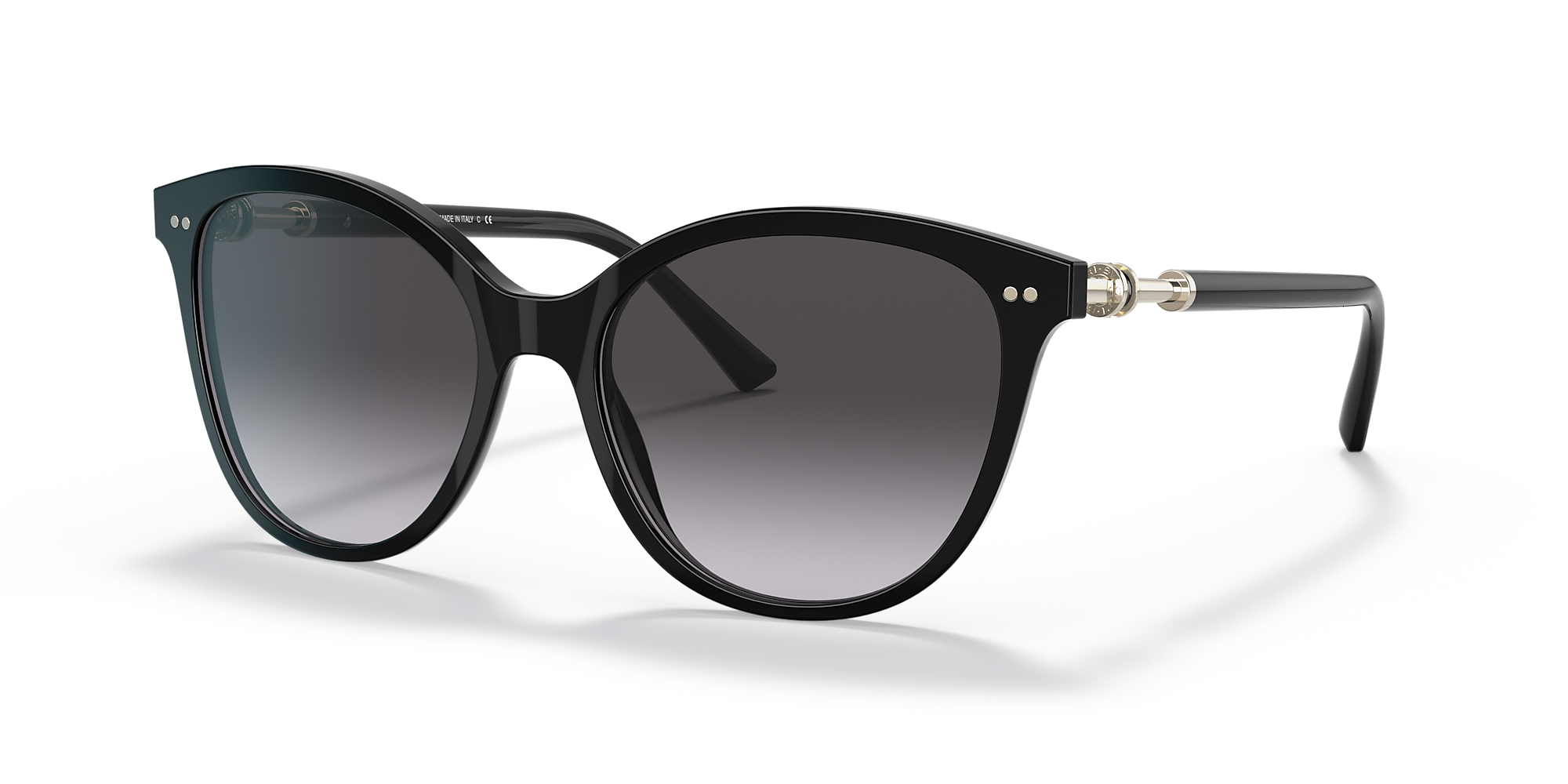 Bvlgari BV8235 55 Grey Gradient & Black Sunglasses Sunglass Hut Canada